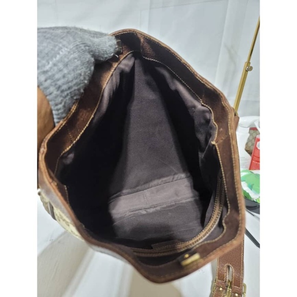 Authentic Gucci Monogram GG Canvas Crossbody/Shoulder Bag Beige/Brown - Picture 13 of 14